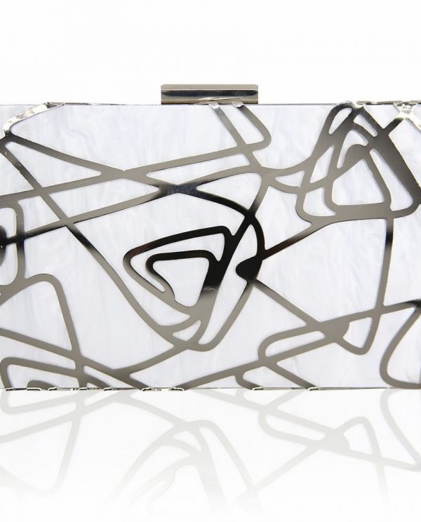 CLUTCH NÁCAR LINEAS