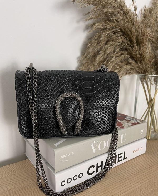 BOLSO HERRADURA SNAKE MINI