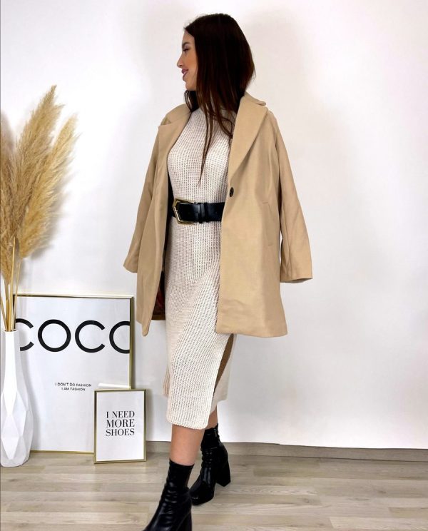 VESTIDO MIDI PUNTO