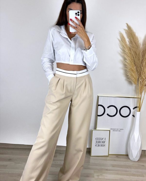 PANTALÓN TRENDY BEIGE