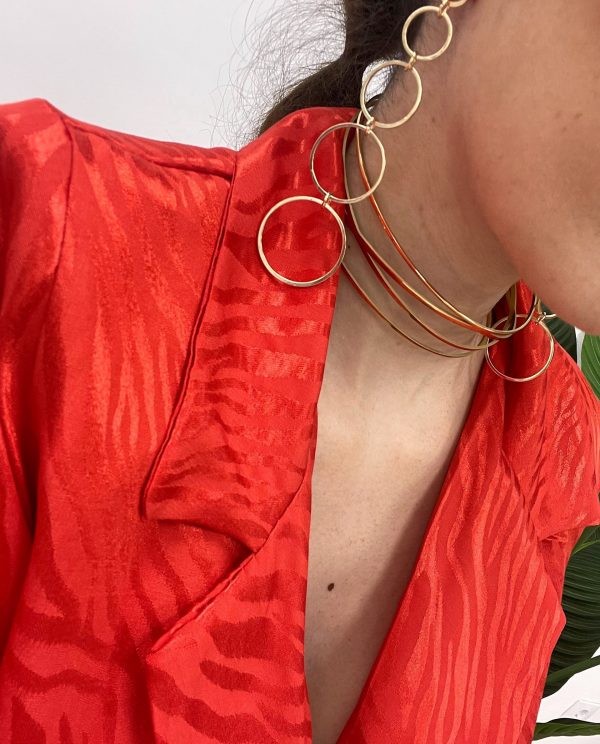 PENDIENTES CÍRCULOS MAXI