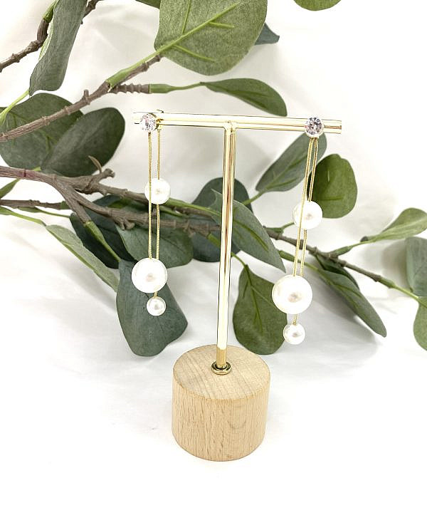 PENDIENTES PERLA