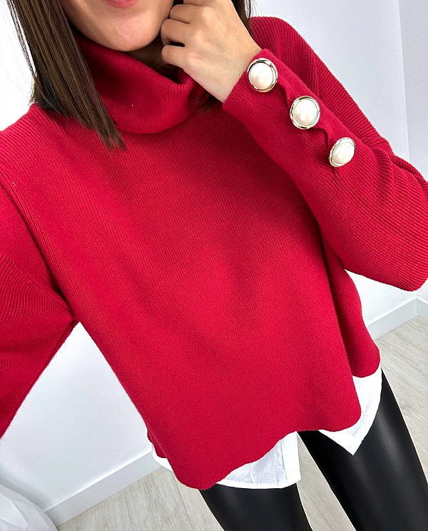 JERSEY CAYETANA ROJO