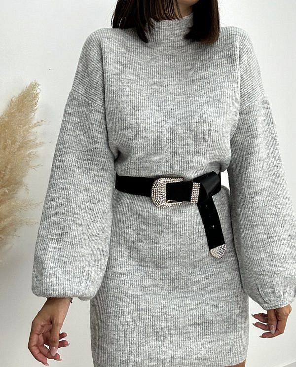 JERSEY VESTIDO DASER GRIS