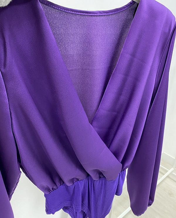BODY SATINADO MORADO