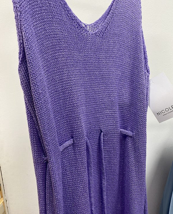 VESTIDO HILO LILA