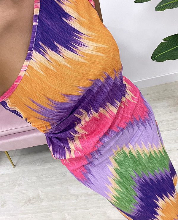 VESTIDO ASIMÉTRICO COLORES