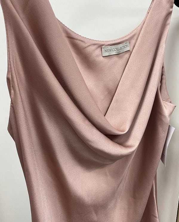 TOP SATINADO ROSA