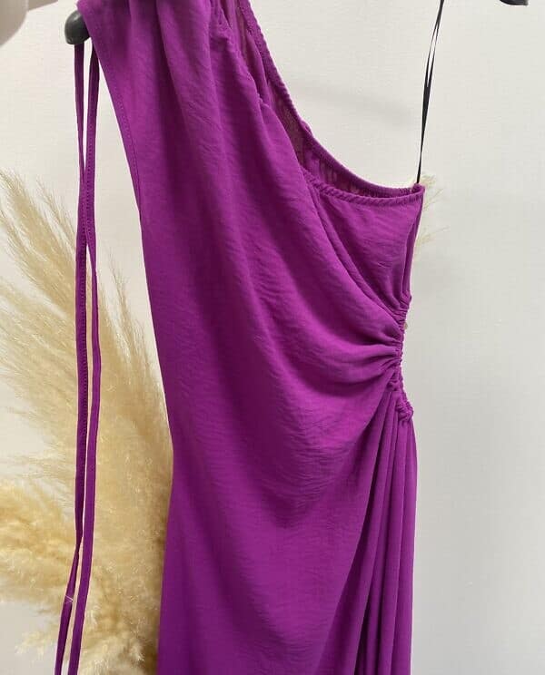VESTIDO ASIMETRICO BUGANVILLA
