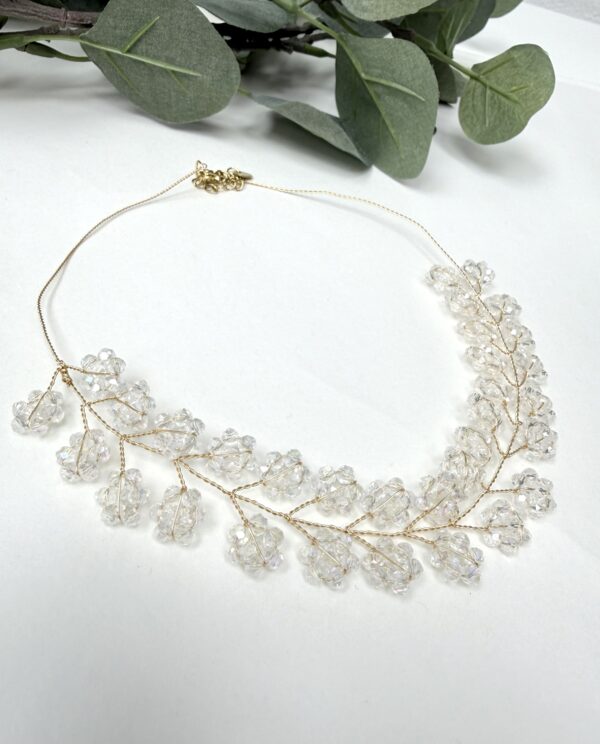 CHOKER CRISTALITOS TRANSPARENTE