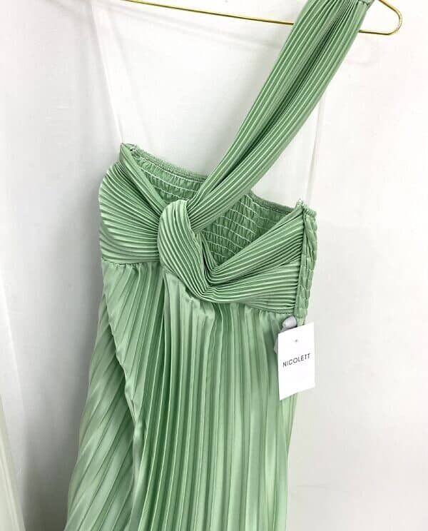 VESTIDO OLIMPIA VERDE AGUA