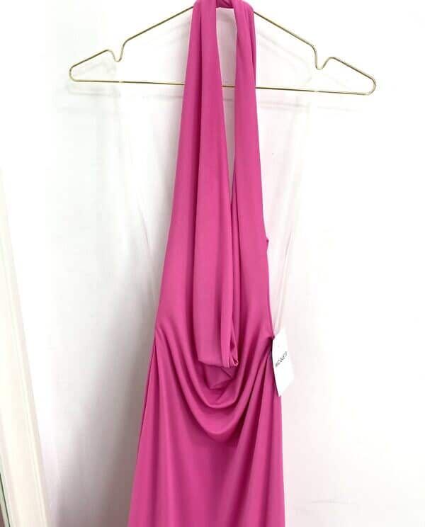 VESTIDO LOMBARDÍA ESCOTE ROSA