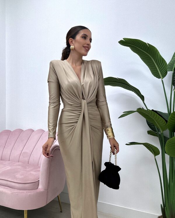 VESTIDO ROMINA BEIGE