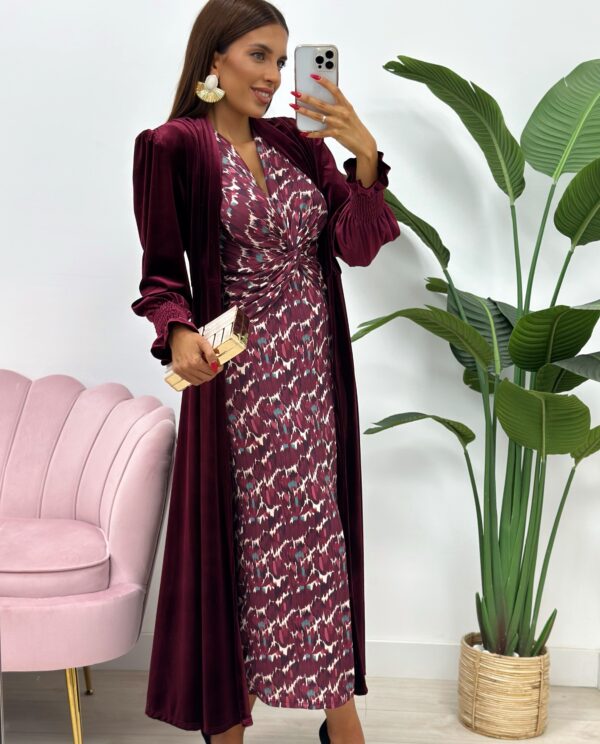 ABRIGO KIMONO TERCIOPELO
