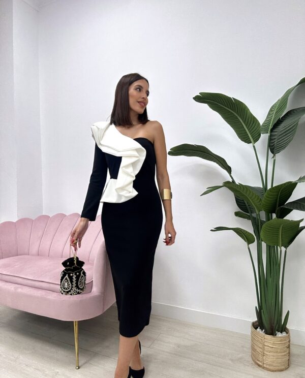 VESTIDO BÉDAR VOLANTE