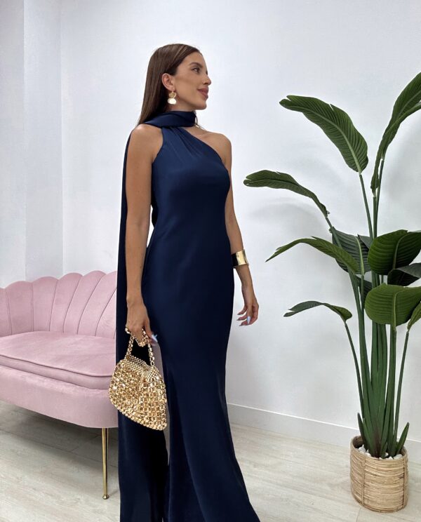 VESTIDO MARLIN AZUL MARINO