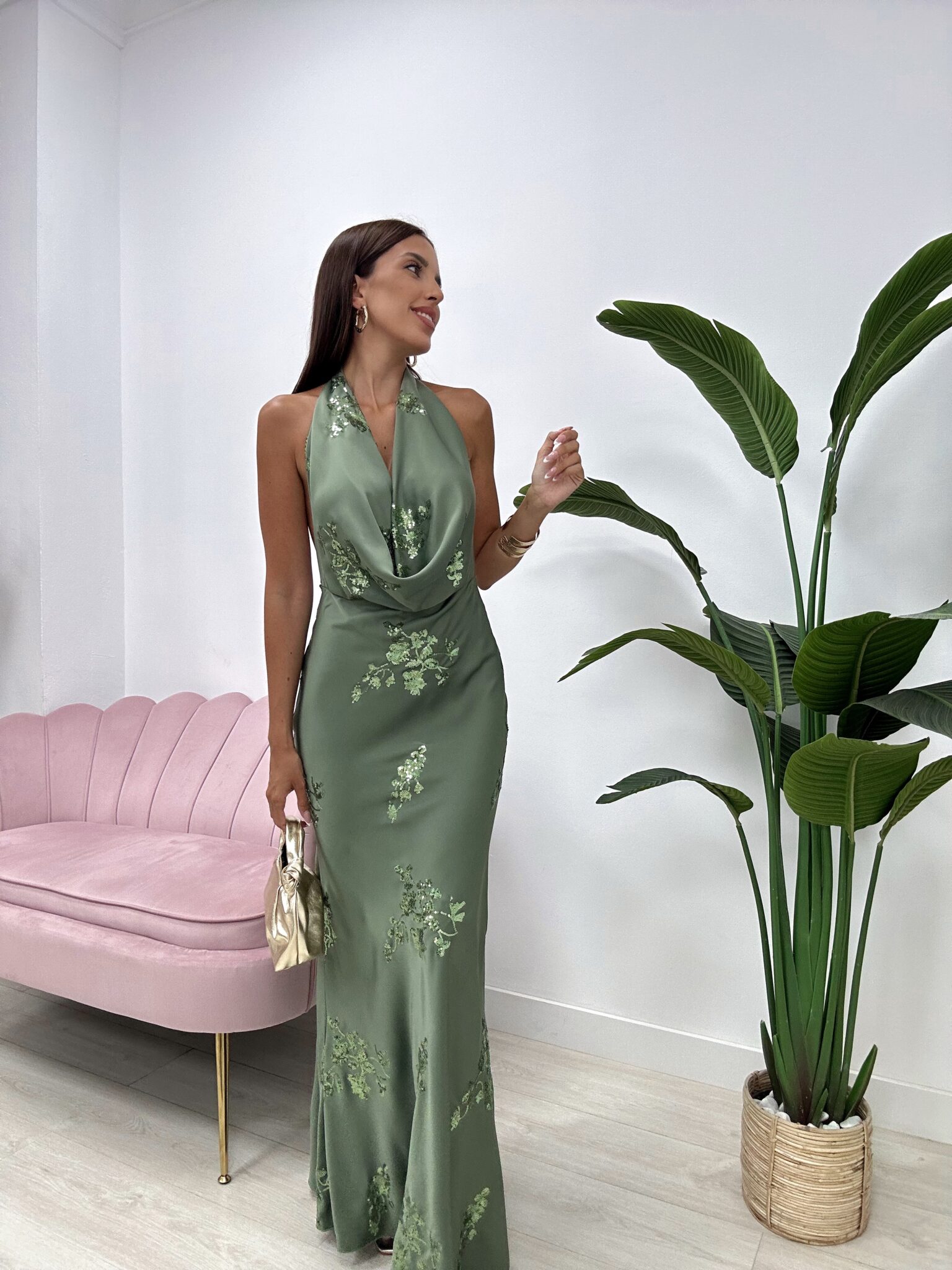 VESTIDO SOUL VERDE KAKI