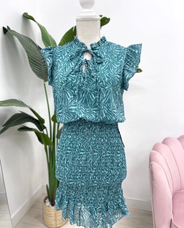 VESTIDO NAI FRUNCIDO