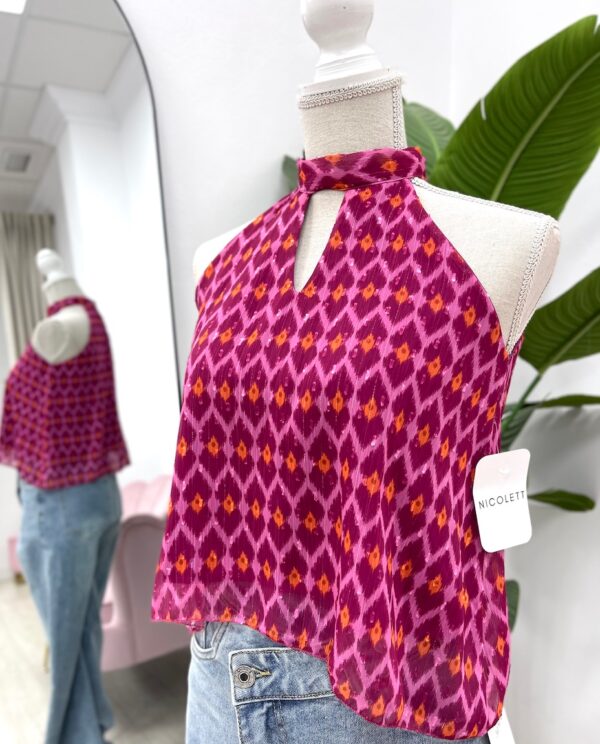 BLUSA HALTER NEVE