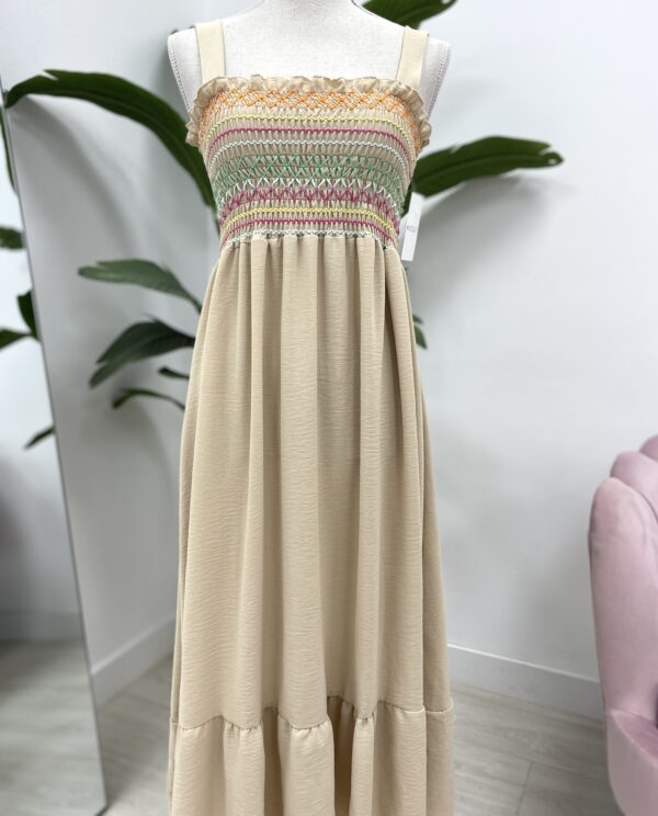 VESTIDO TENERIFE BEIGE