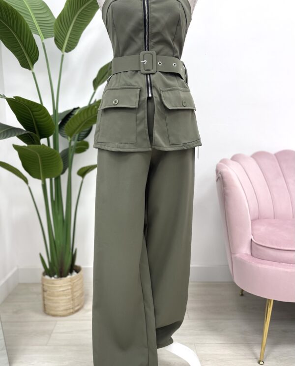 CONJUNTO MILY VERDE KAKI