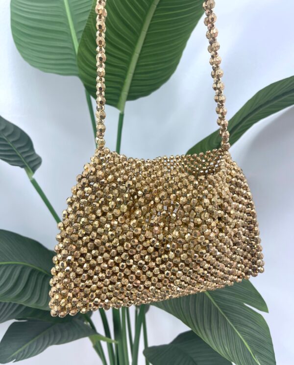 BOLSO BOMBONERA KAEL DORADO
