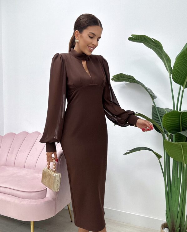 VESTIDO ICÍAR MARRÓN