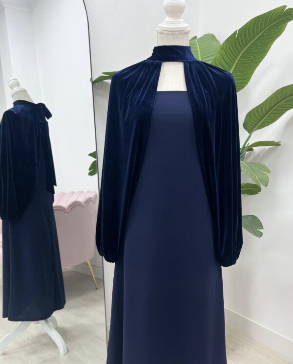 VESTIDO PRISMA AZUL MARINO