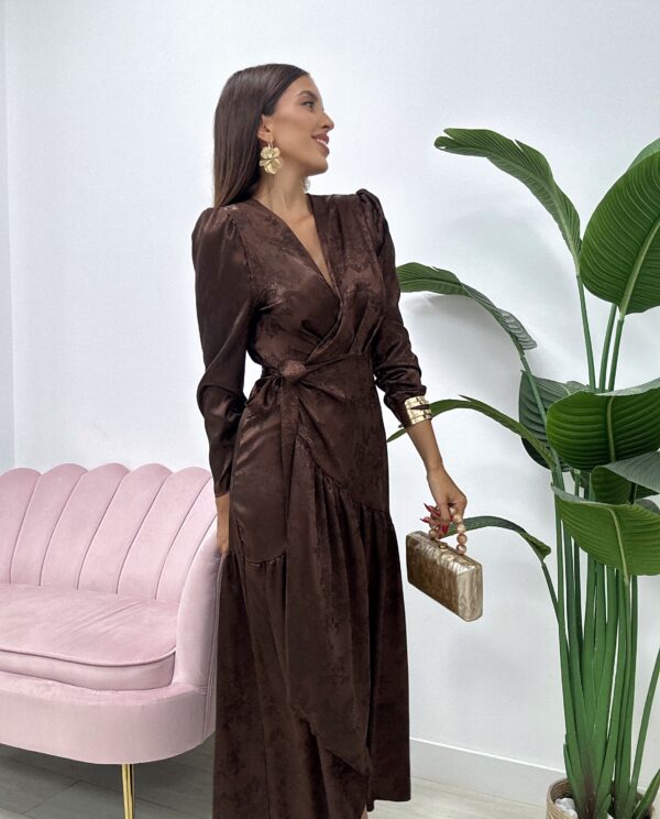 VESTIDO FORTUNA MARRÓN
