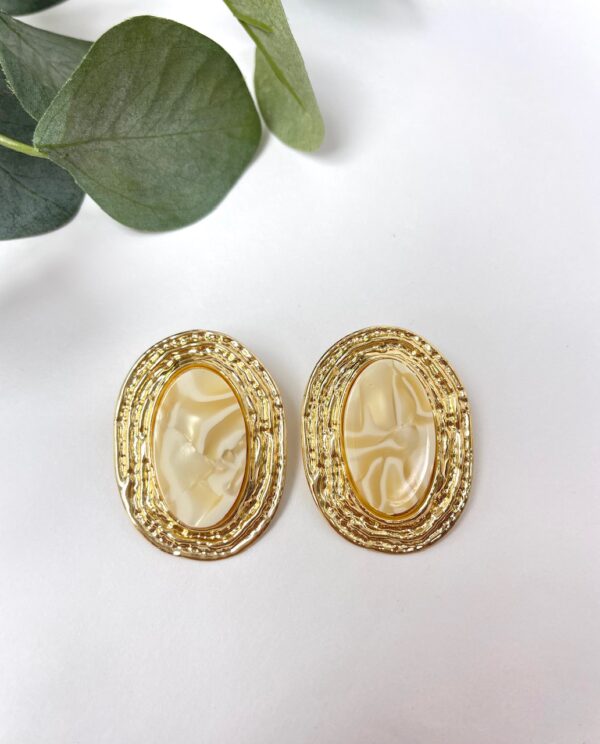 PENDIENTES ECLAT OVAL
