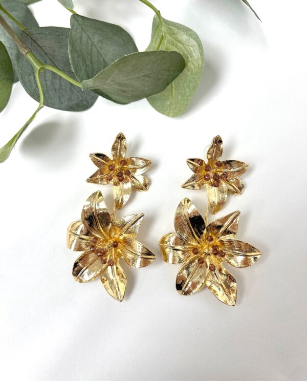 PENDIENTES MILA DORADO