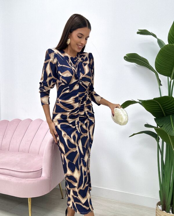 VESTIDO BELMONTE AZUL MARINO