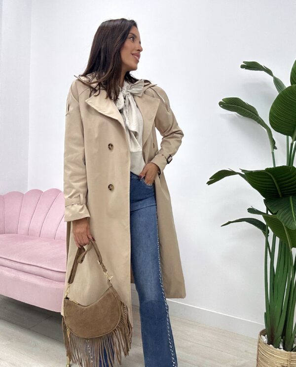 GABARDINA BASIC BEIGE