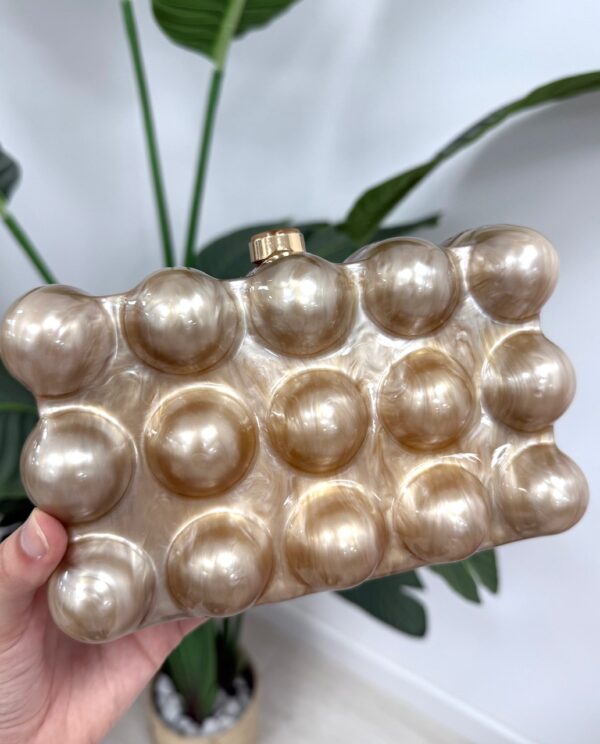 CLUTCH NACARÉ ESFERAS