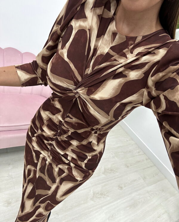 VESTIDO BELMONTE MARRÓN