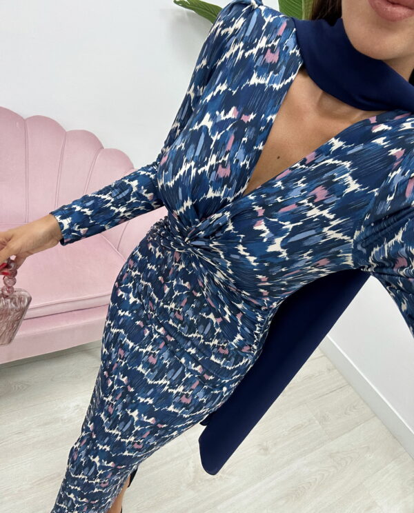 VESTIDO COIMBRA AZUL MARINO
