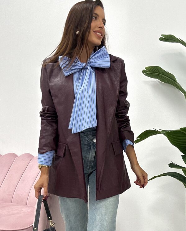 BLAZER ROMA BURDEOS