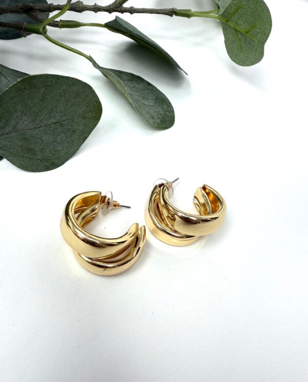 PENDIENTES MEI DORADO