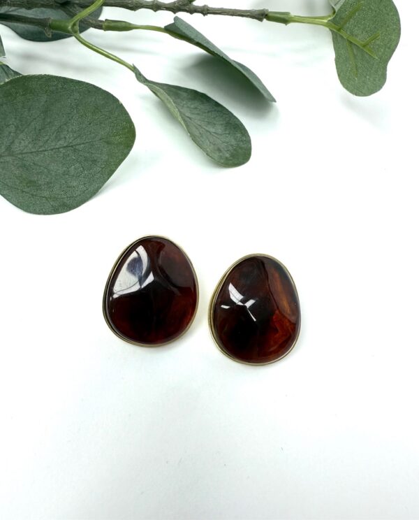 PENDIENTES LAY MARRÓN