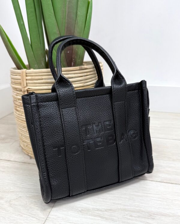 BOLSO MINI TOTE BAG NEGRO