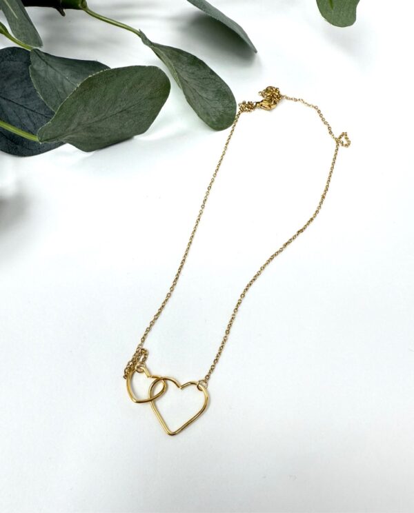 COLGANTE DOBLE CORAZÓN