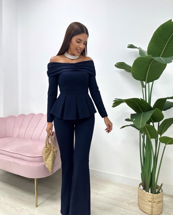 CONJUNTO OLIVIA AZUL MARINO