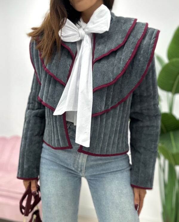 CHAQUETA CHARLES GRIS