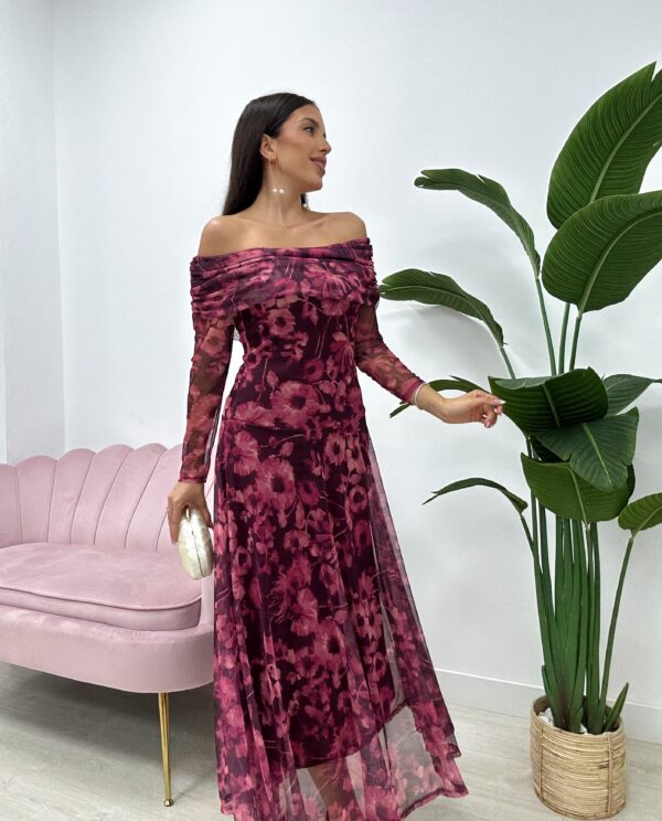 VESTIDO VERACRUZ ESTAMPADO BUGANVILLA