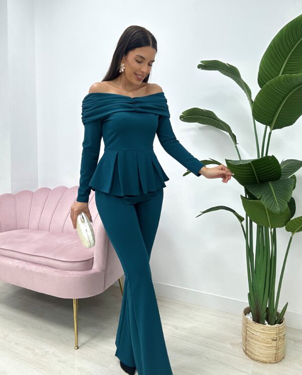 CONJUNTO OLIVIA AZUL PETRÓLEO