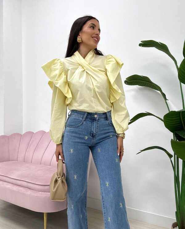 BLUSA RAQUEL AMARILLO