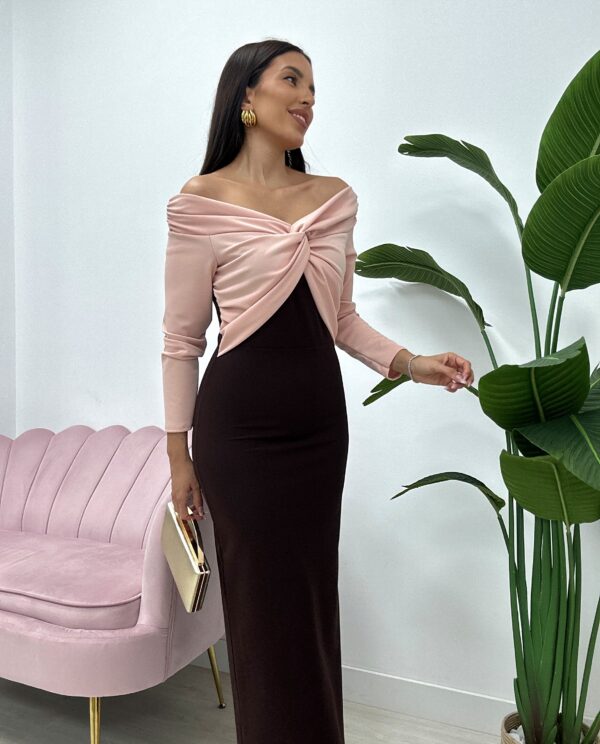 VESTIDO VALERO BICOLOR