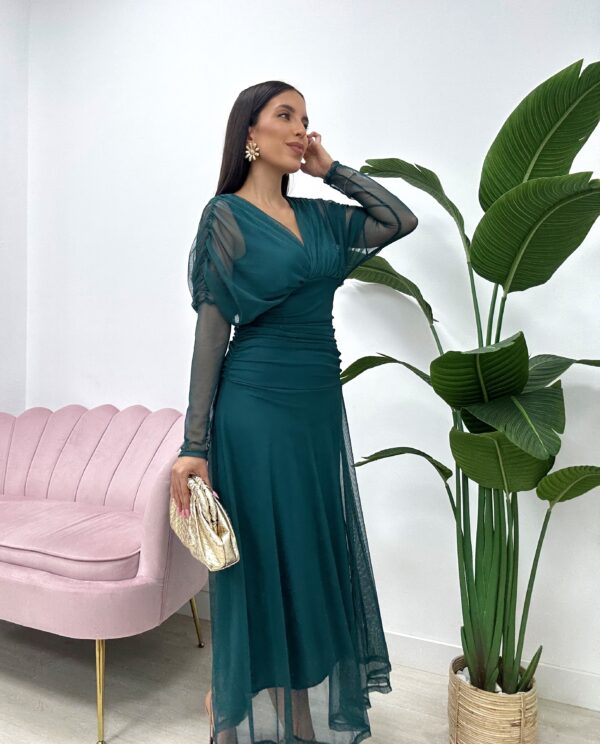 VESTIDO VERA PETRÓLEO