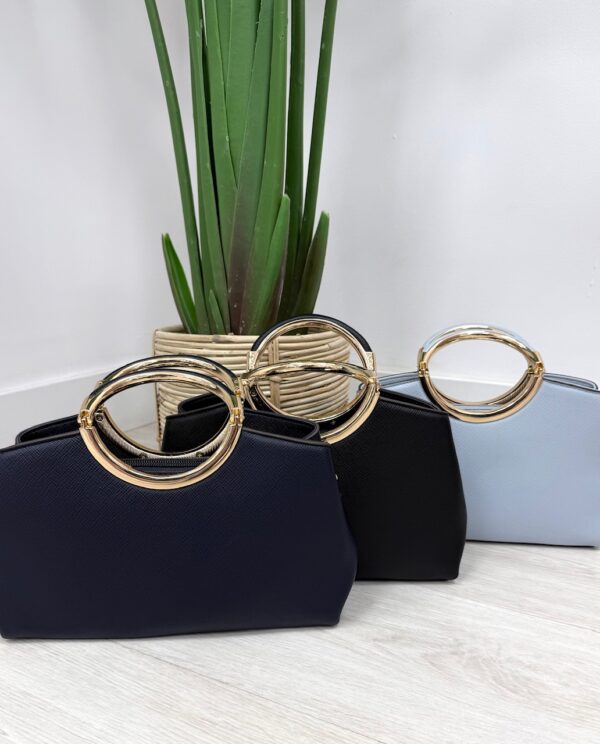 BOLSO GALIA ARO DORADO