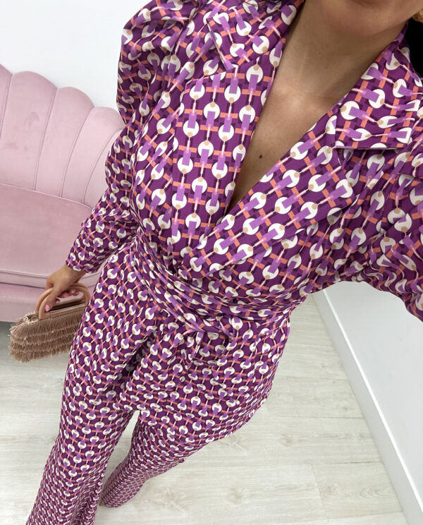 CONJUNTO EVY ESTAMPADO BUGANVILLA